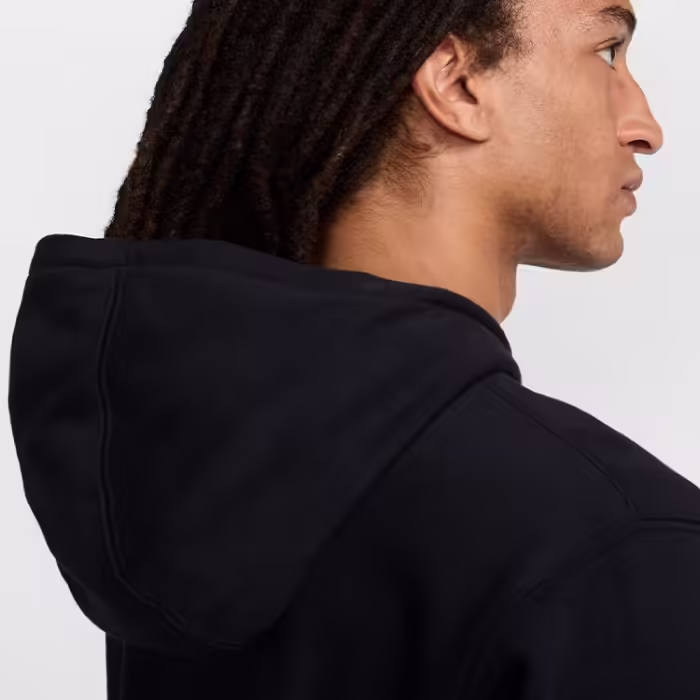 Толстовка Nike M NK CLUB FT PO HOODIE Черный XS - 6