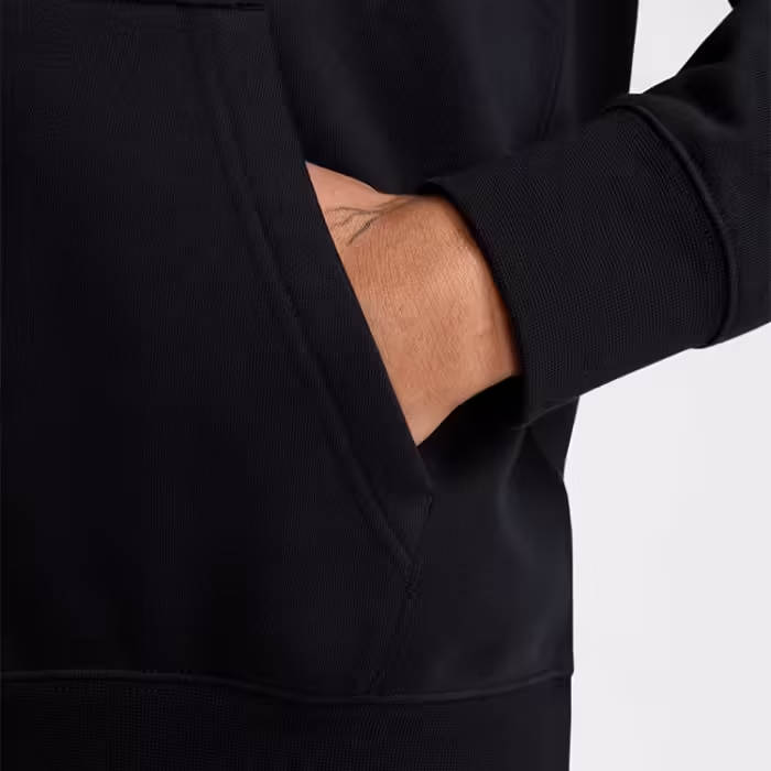 Толстовка Nike M NK CLUB FT PO HOODIE Черный XS - 7