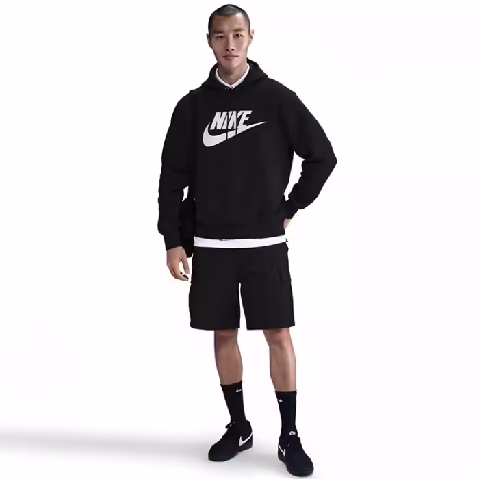 Hanorac Nike Club Futura Logo Fleece Hoodie - 3