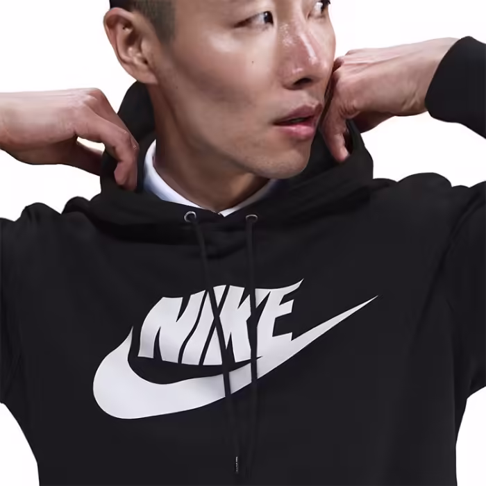Hanorac Nike Club Futura Logo Fleece Hoodie - 5