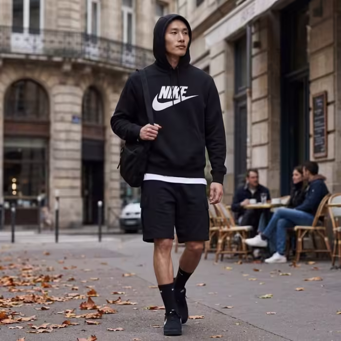 Hanorac Nike Club Futura Logo Fleece Hoodie - 6