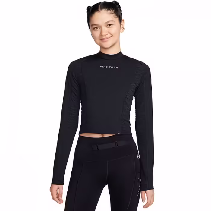 Long-sleeve Nike W NK TRAIL DF LS TOP
