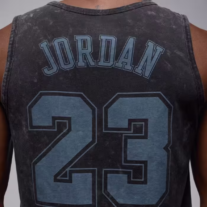 Maiou Nike M J FLT ESS WSH GFX TANK Gri XS - 6