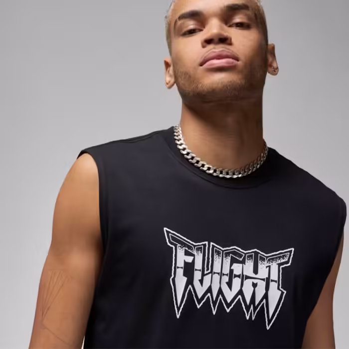 Майка Nike M J SPRT DF GFX SLVS CREW Черный XL - 6