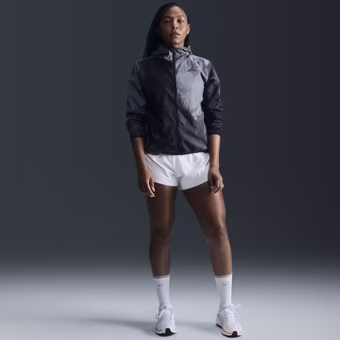 Ветровка Nike W NK TRAIL REPEL JKT Серый S - 5