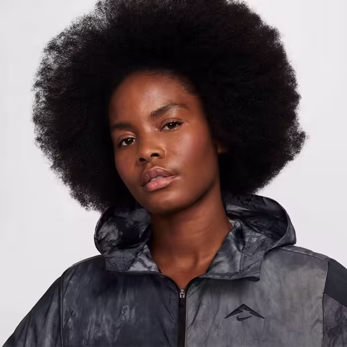 Ветровка Nike W NK TRAIL REPEL JKT Серый S - 6
