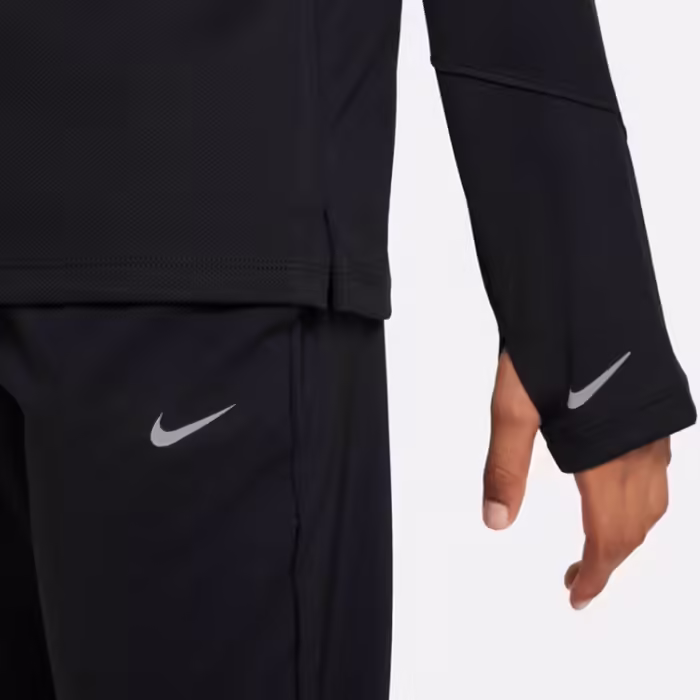 Лонгслив Nike B NK DF UV MULTI LS HZ TOP ESS Черный S - 6