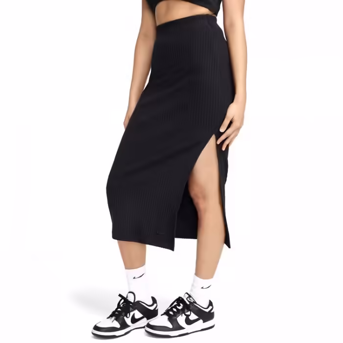 Fusta Nike W NSW NK CHLL KNT RIB MD SKIRT - 4