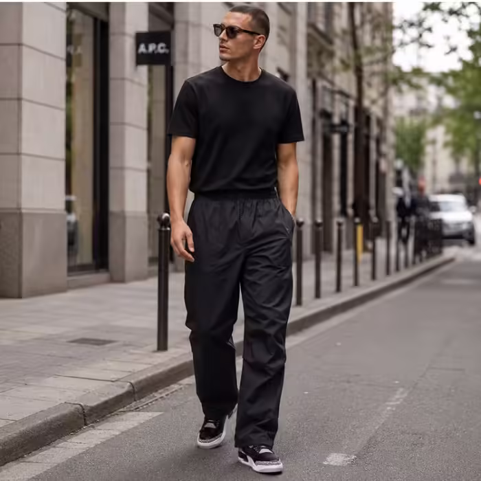 Брюки Nike M J ESS STMT WVN PANT Черный XL - 9