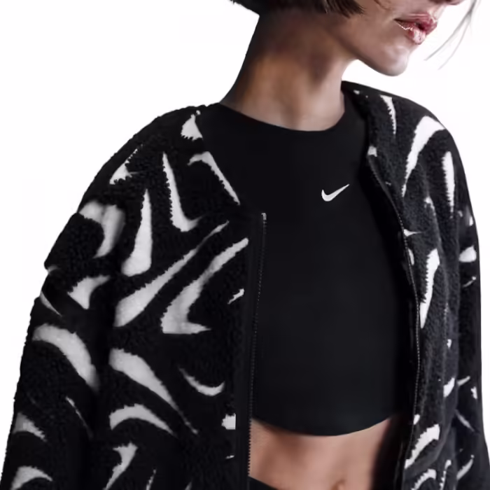 Scurta Nike W NSW COZY HBR JKT - 2