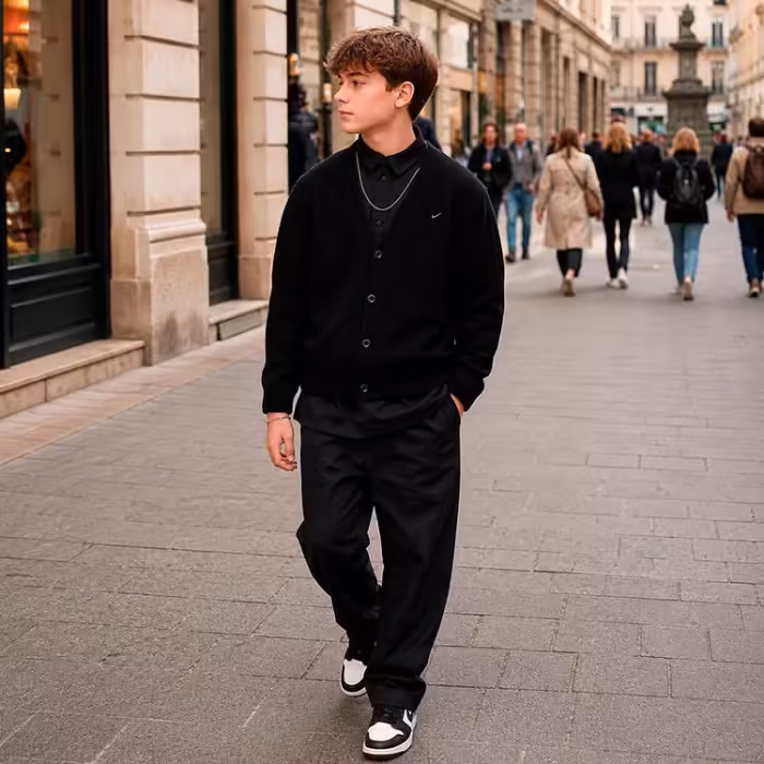 Толстовка Nike K NSW METRO GRND CARDIGAN - 7