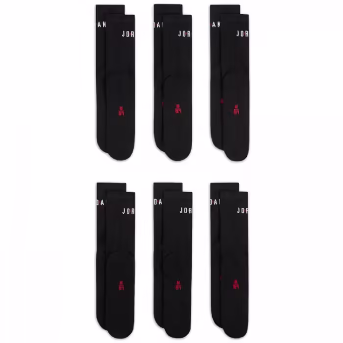 Sosete Nike U J ED POLY CREW JOR 6PR - 144 - 2