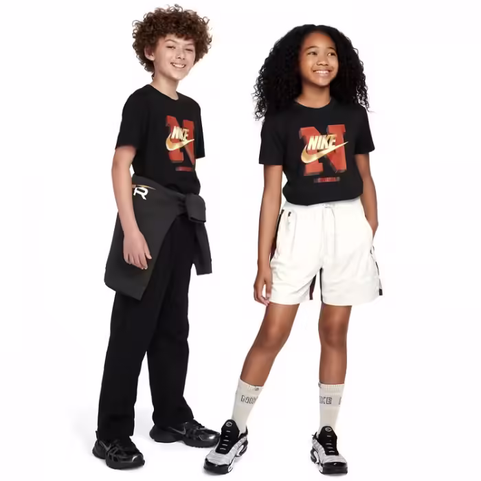 Футболка Nike K NSW TEE FUTURA HBR SSNL - 4