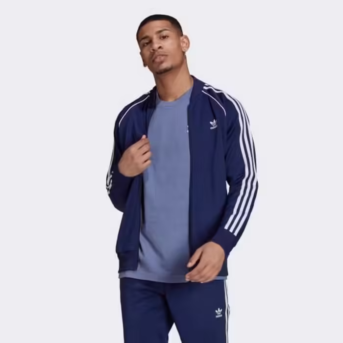 Hanorac Adidas SST TT PRIMEBLUE Albastru S - 2