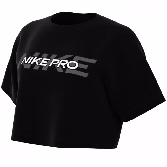 Футболка Nike W NK PRO SS CRP TEE Черный S - 6