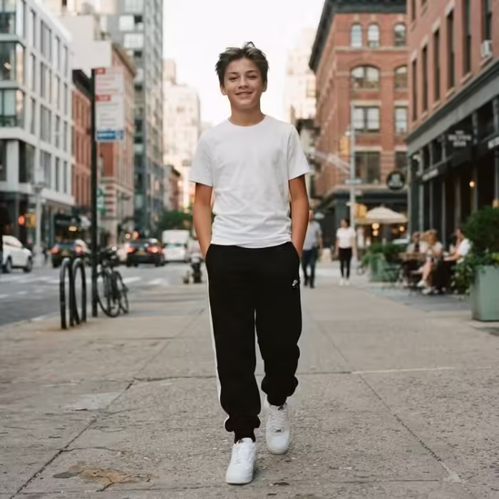 Брюки Nike K AIR FLC JOGGER -PD - 8