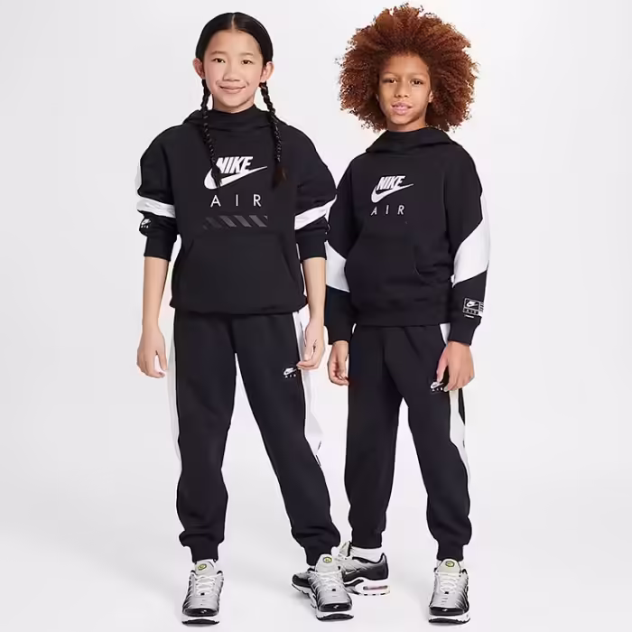 Толстовка Nike K AIR FLC PO HOODIE - 6