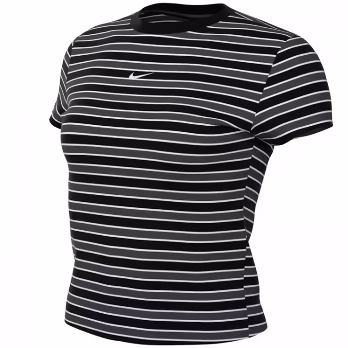 Футболка Nike W NSW NK CHLL KNT TEE PNX Черный/Белый S - 6