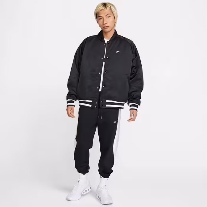 Scurta Nike M AIR VARSITY JKT Negru XS - 6