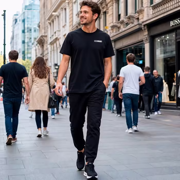 Футболка Nike M NSW TEE M90 FW CONNECT 2 Черный XS - 7