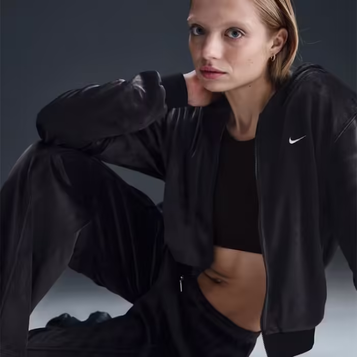 Толстовка Nike Chill Knit Velour - 4