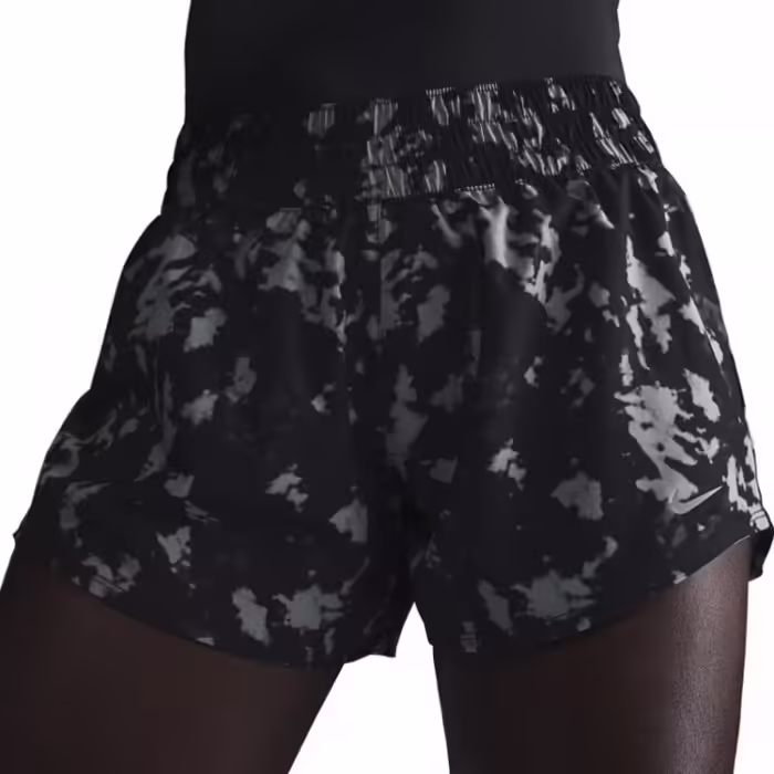 Шорты Nike W NK ONE DF MR 3IN BR SHRT AOP