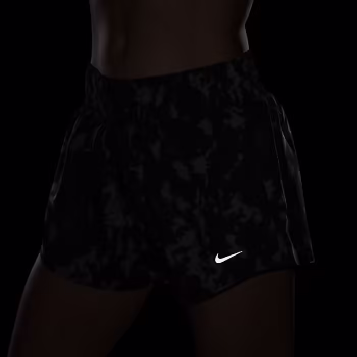 Шорты Nike W NK ONE DF MR 3IN BR SHRT AOP - 5