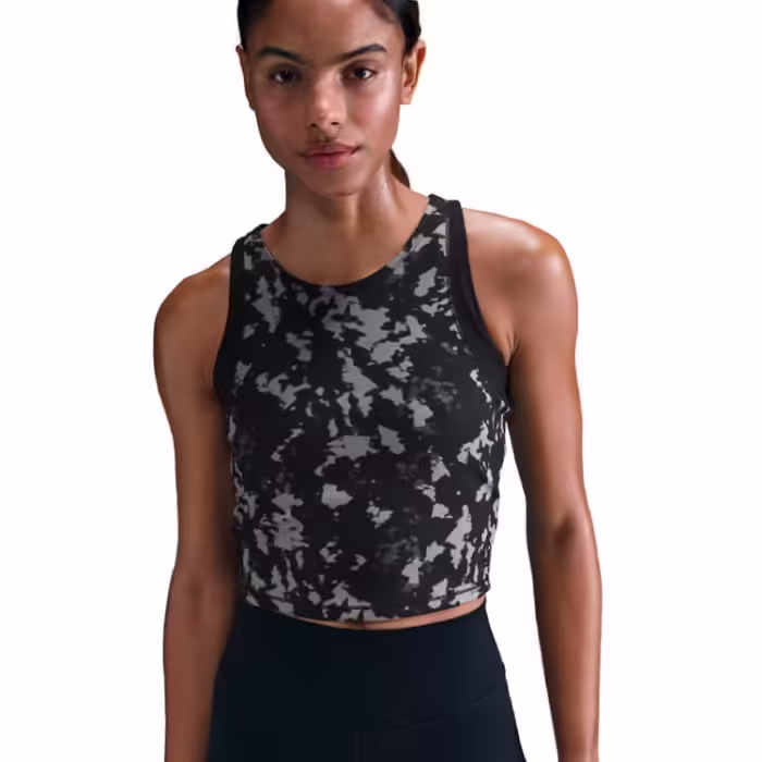 Майка Nike W NK ONE FITTED DF TANK AOP