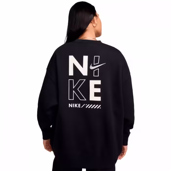 Hanorac Nike W NSW FLC OS CREW GLS - 3