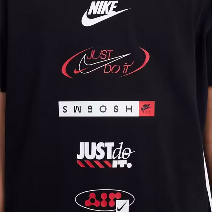 Tricou Nike K NSW TEE LOGOS Negru XS - 5