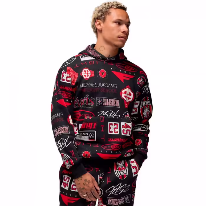 Hanorac Nike M J ESS AOP FLC PO