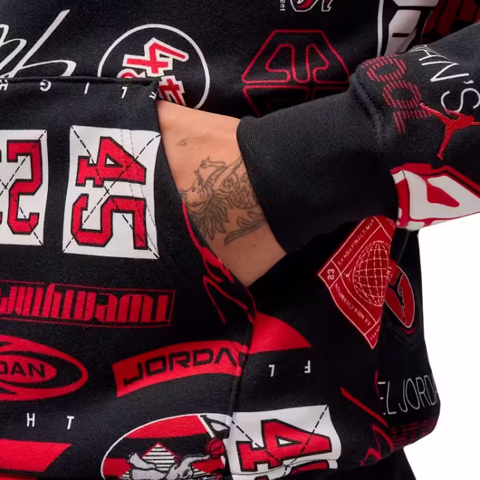 Hanorac Nike M J ESS AOP FLC PO - 4