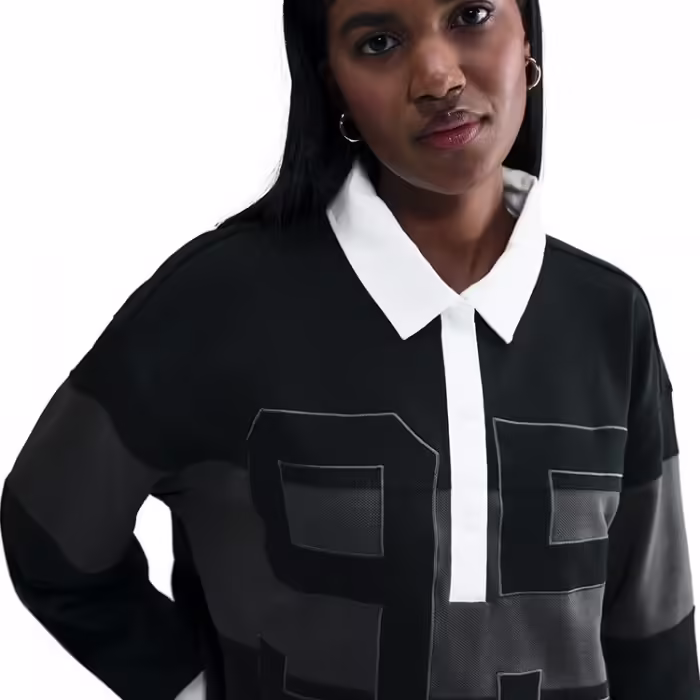 Толстовка Nike W NSW STREET LS GFX POLO - 4