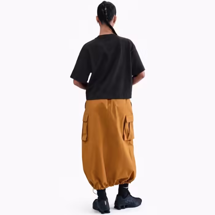 Футболка Nike LUXE BOXY Черный XS - 2