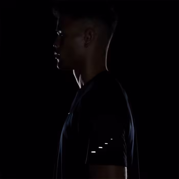 Футболка Nike M NK DFADV STRIDE SS TOP Черный XXL - 11