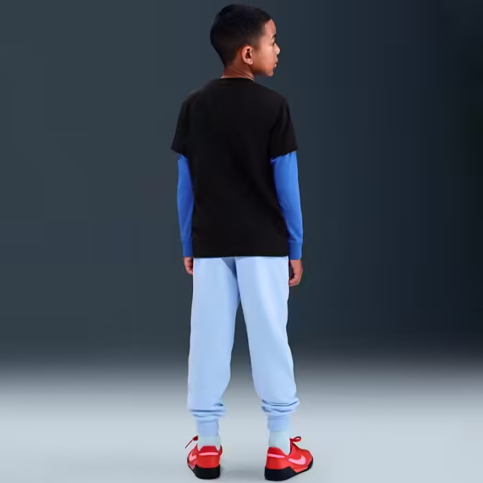 Футболка Nike K NSW TEE BRANDMARK FUTURA Черный XS - 4