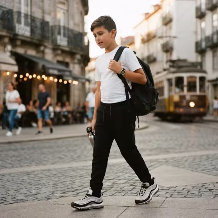 Pantaloni Nike B NSW TCH FLC JGGR - PD - 9