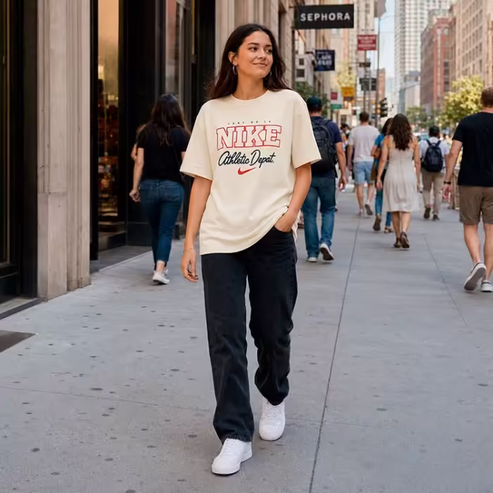 Tricou Nike W NSW SS TEE B2S OC Bej S - 7