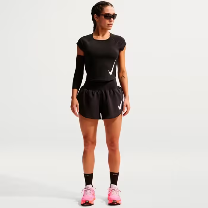Футболка Nike Tempo Swoosh Черный XL - 3