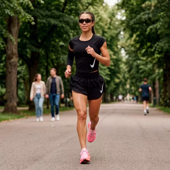 Футболка Nike Tempo Swoosh Черный XL - 7