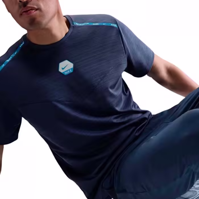 Футболка Nike M NSW CS RUN TEE Синий XS - 7