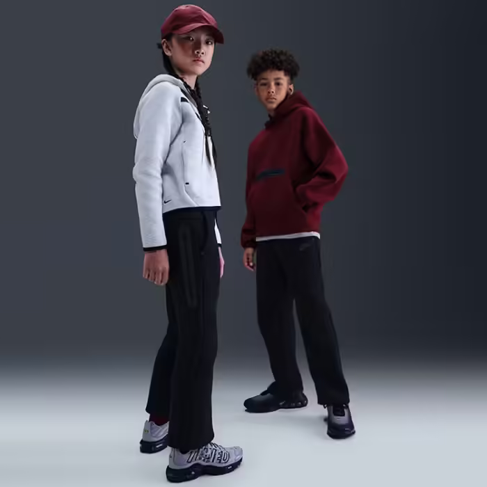Брюки Nike TECH FLEECE OPEN-HEM TROUSERS Черный S - 3