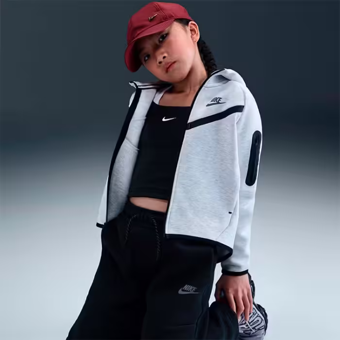 Брюки Nike TECH FLEECE OPEN-HEM TROUSERS Черный S - 5