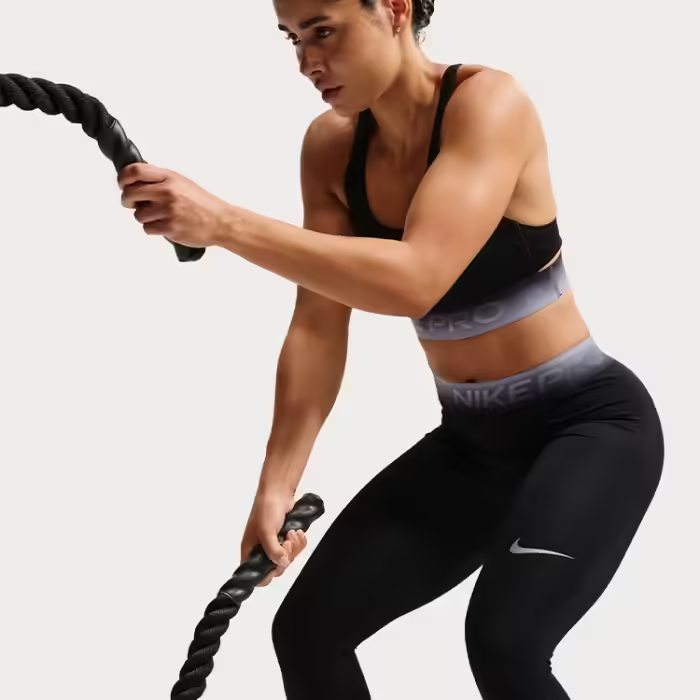 Panta-colanti Nike PRO MID-RISE 7/8 - 4
