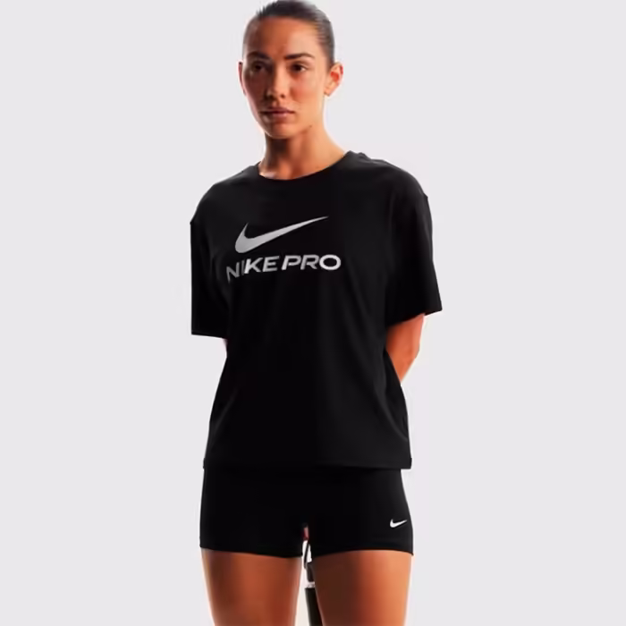 Tricou Nike PRO LOOSE Negru L - 6