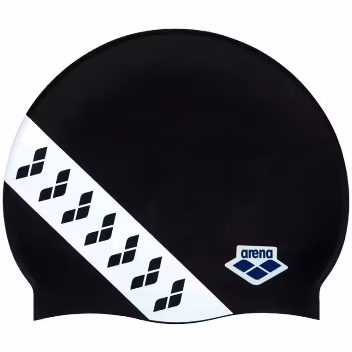 Силиконовая шапочка для плавания Arena ICONS TEAM STRIPE CAP
