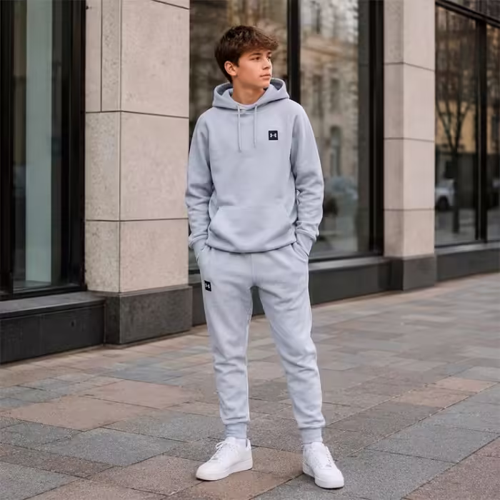 Брюки Under Armour UA Rival Fleece Joggers Серый S - 7