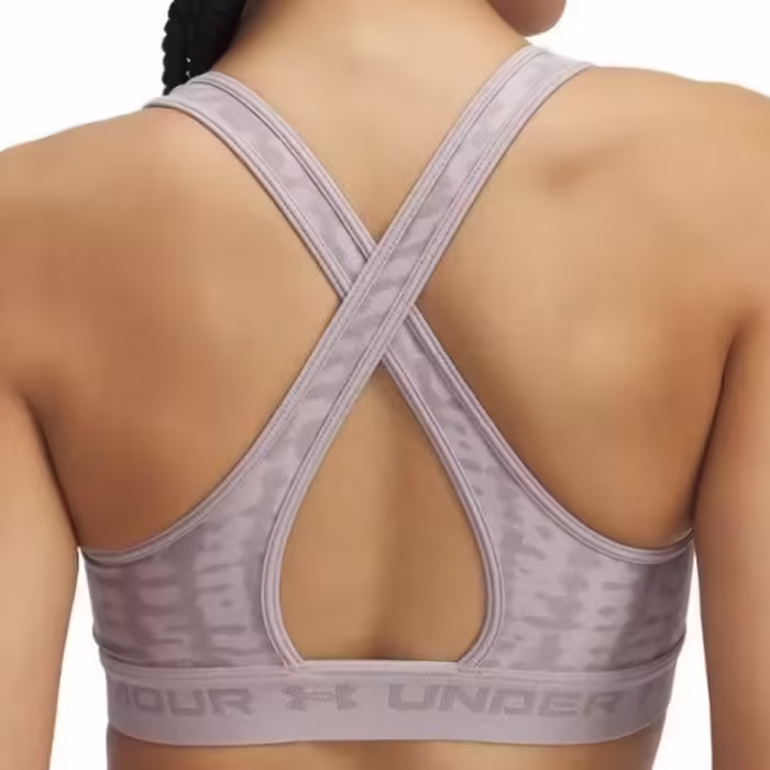 Bra sportive Under Armour Crossback Mid Print - 4