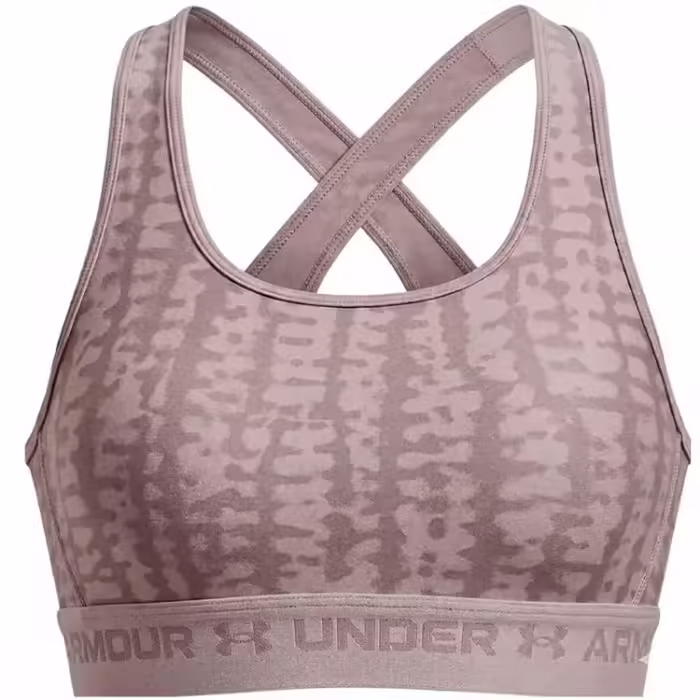 Bra sportive Under Armour Crossback Mid Print - 5