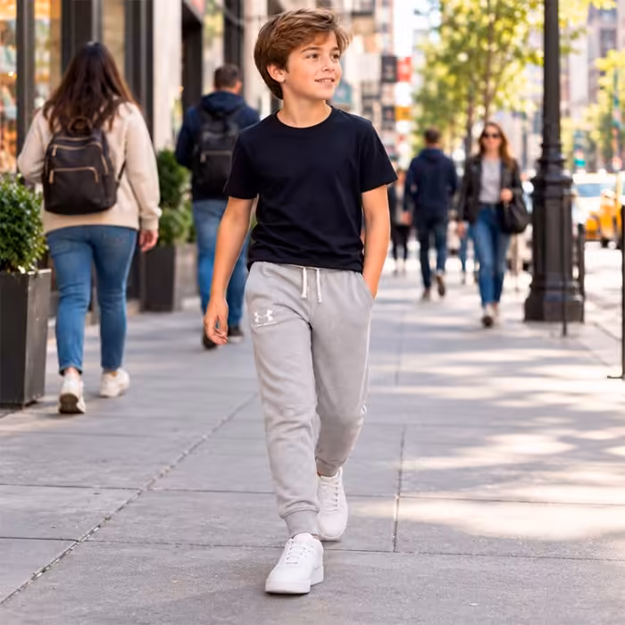 Брюки Under Armour UA B RIVAL TERRY JOGGER - 7